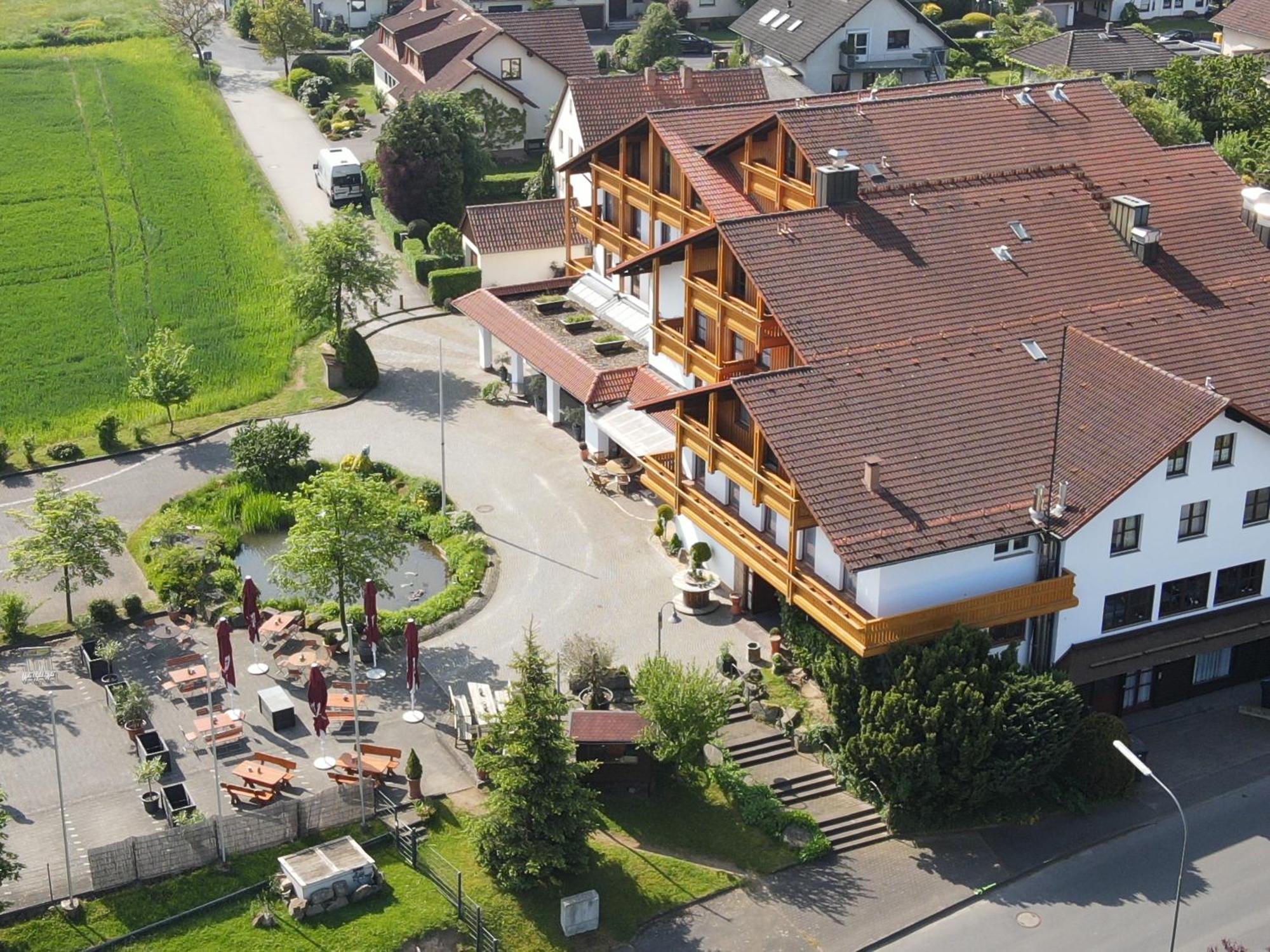 Hotel Berghof Petersberg (Hessen) Exterior foto